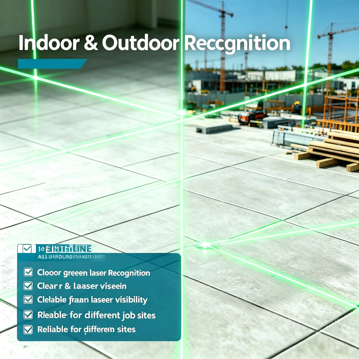 Makita 16 Lines 4D Green 360° Self Leveling Cross Line Laser Leveler With 18V 6.0Ah Lithium Battery For Construction Home DIY