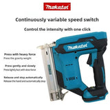 Makita DFN350 Cordless Electric Impact Staple Gun Straight Nails Riveting Gun Carpentry Tools Compatible with 18V Battery