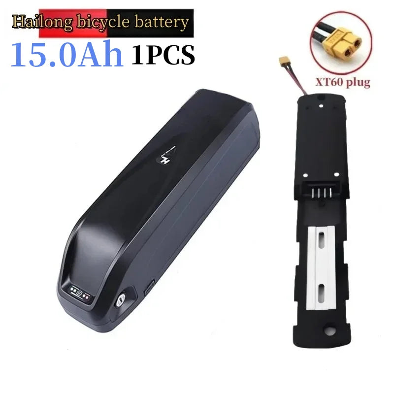Hailong 100% 48V 15.0Ah 20.0Ah 21700 5C power battery, suitable for eight sided BBS02 BBS03 BBSHD motors, with BMS XT60 plug