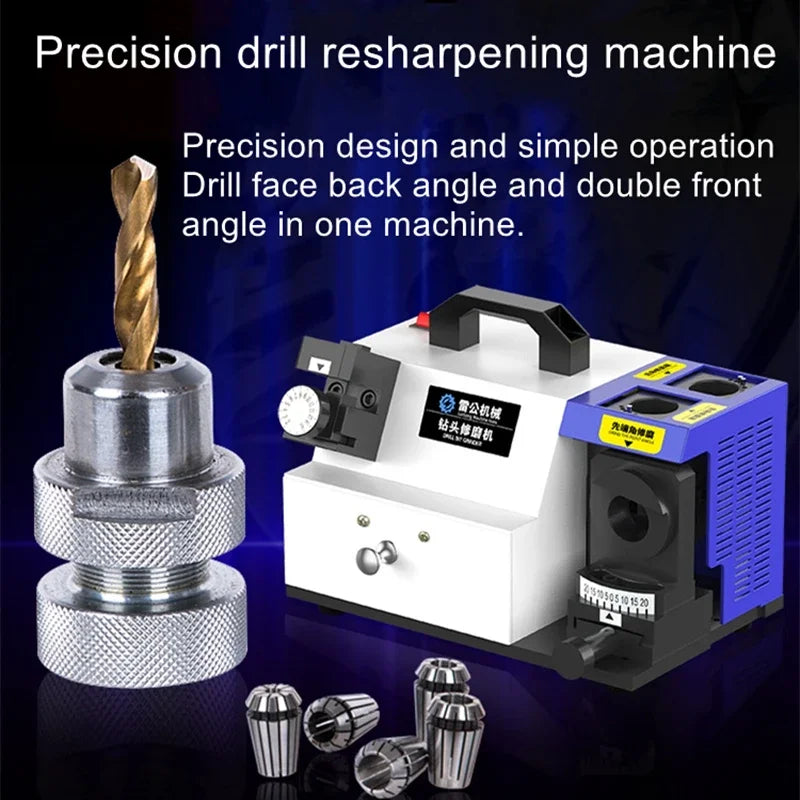 Drill Sharpener TD13-B Drill Sharpener Repair Grinder Small Twist Drill Leigong Machinery