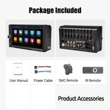7 Inch HD Touch Screen Car Radio 2 Din High Quality Video Player Wince Wireless CarPlay Android Auto Bluetooth Rear Camera