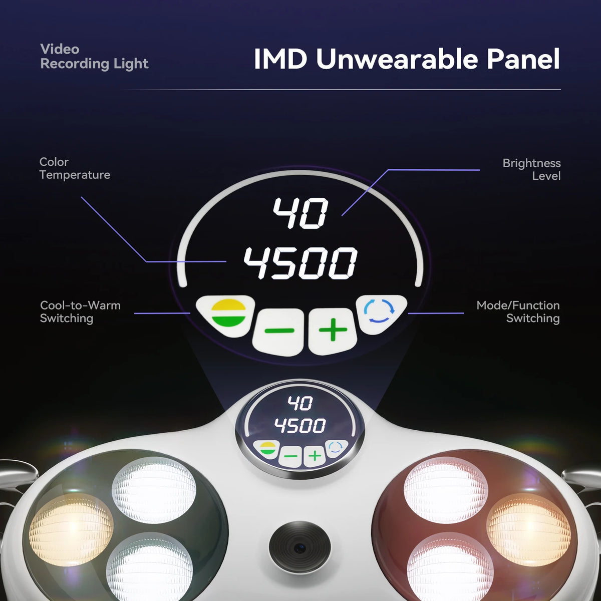 TJDent Dental Six Bulbs Operating Lighting LED Camera Integrated Shadowless Lamp For Dental Chair Unit  Dentistry Equipment