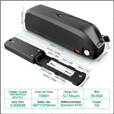 Electric Bike Hailong 48V45AH Battery 52V 18650 Cell Cham Rider 72V60V 30AH40 50 60ah 50A BMS Huge Capacity 2000W Super Powerful