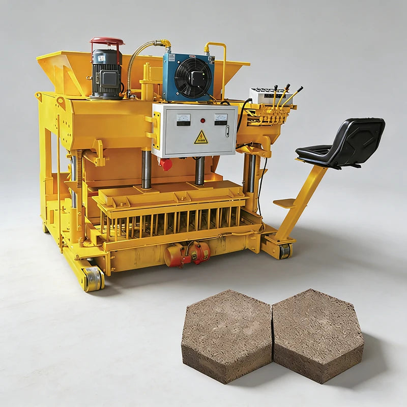 Customized Electric Brick Making Machine – Compact Design for Cement Block Production, Greenhouse Construction Use,Factory Price
