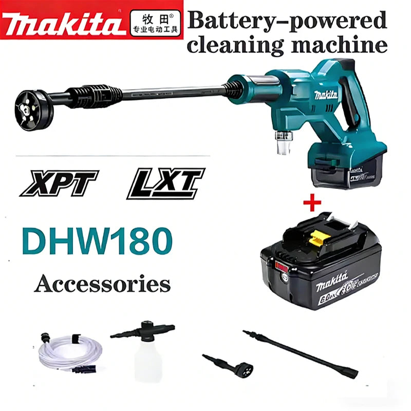 New Makita Genuine originalDHW180 Cordless Washer 18V Lithium Tools Cleaning Family Edition Efficient Clean Power Tools️️