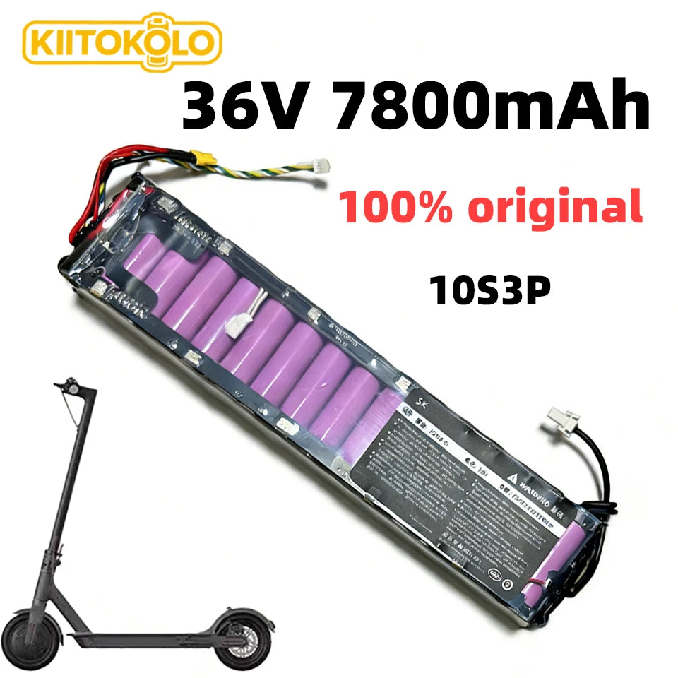 36V 7800mAh Li-ion Battery Pack Replacement for Xiaomi M365 & M365 Pro Electric Scooter