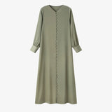 AS SS26 light satin ball buttons dress lightweight super comfortable fabric dressy woman clothes