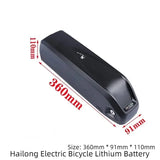 Hailong 100% 48V 15.0Ah 20.0Ah 21700 5C power battery, suitable for eight sided BBS02 BBS03 BBSHD motors, with BMS XT60 plug