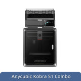 Anycubic Kobra S1 Combo Multi-Color 3D Printer Up to 600mm/s High Speed Printing Auto-Leveling Core XY Structure Direct Extruder