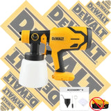 Dewalt 800ML Cordless Electric Spray Gun Portable Paint Sprayer High Power Auto Furniture Coating Airbrush For Dewalt Battery