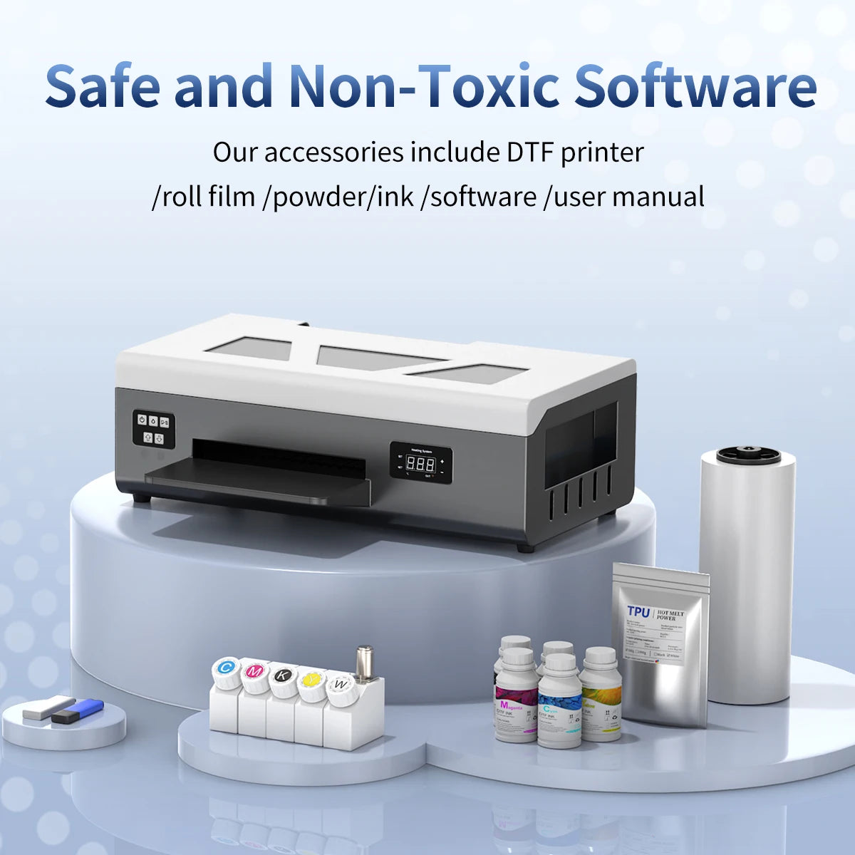 A4 impresora dtf  For Epson L805 DTF Printer DTF Transfer Machine t shirt printing machine DTF Ink DTF Film For t shirt Print