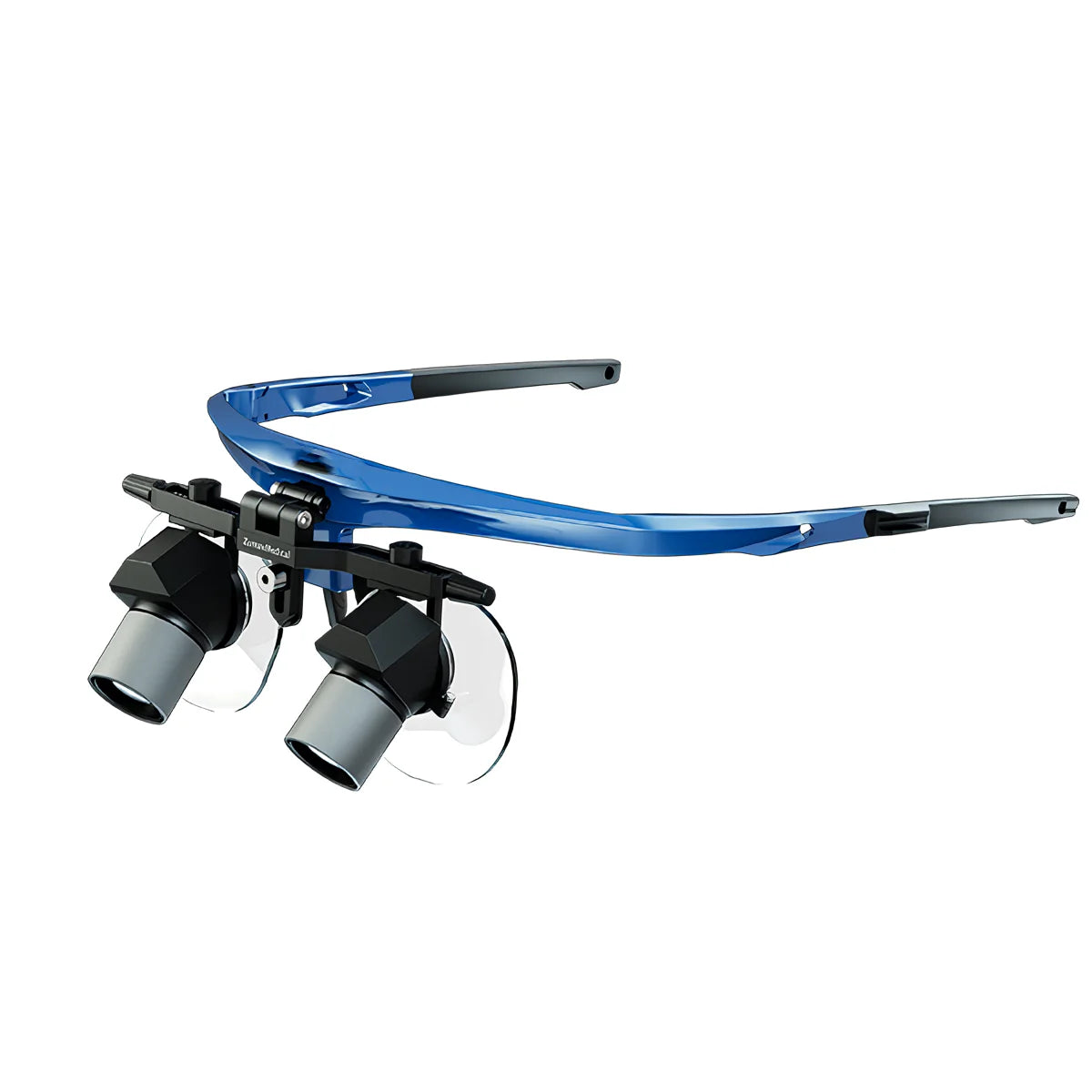 Adjustable-Angle DFK Dental Loupes 3.0X & 4.0X & 5.0X with Custom Diopter for Myopia & Presbyopia Ergonomic for Dental Lab