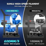 SUNLU High-speed PLA 3D Printer Filament 5KG 1KG A Roll 1.75MM Tolerances +/-0.02MM Filament Fast Shipping From EU / US