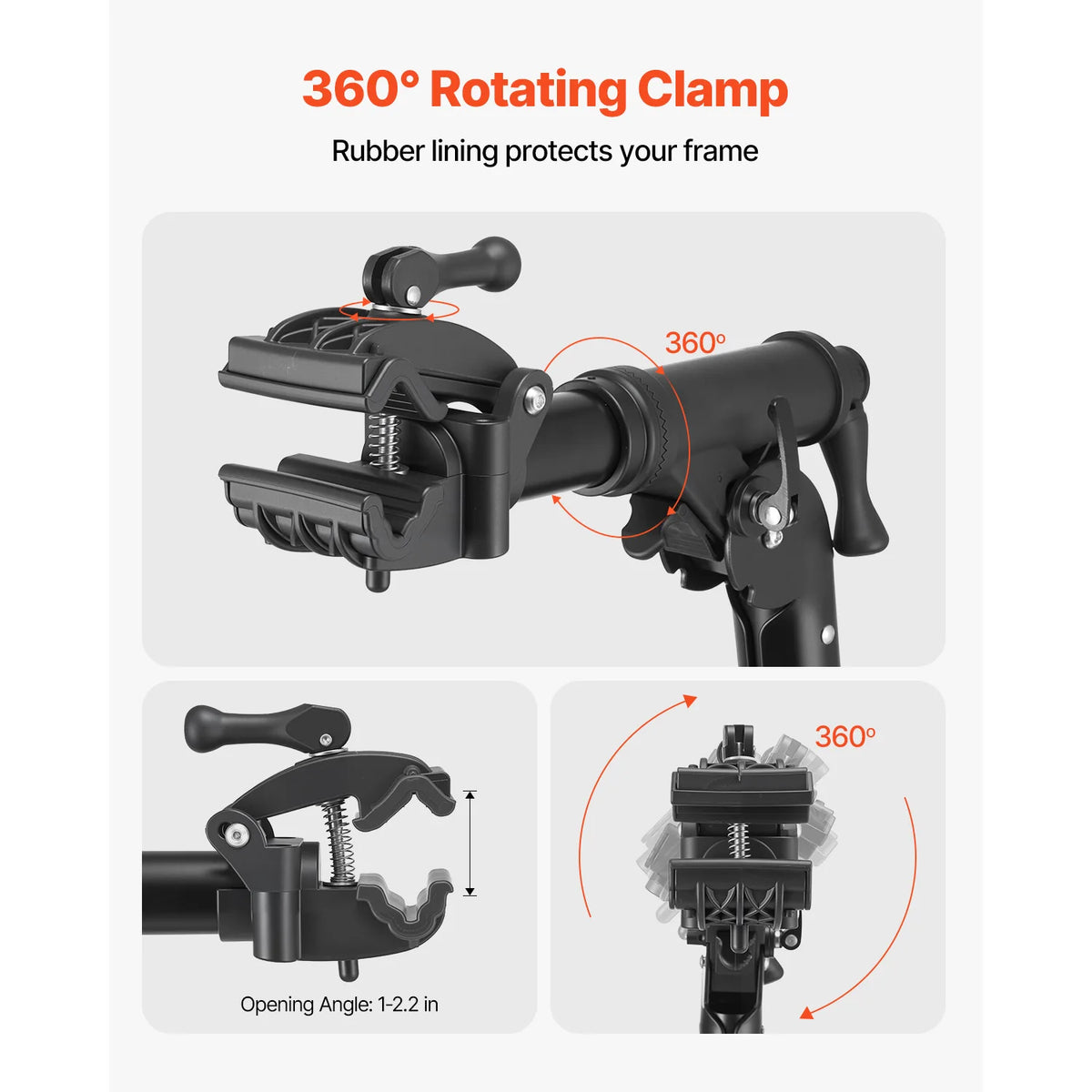 SucceBuy Bike Repair Stand 66/85/88/110lb Heavy-duty Bicycle Work Stand Foldable Bicycle Maintenance Rack for Mountain&Road Bike