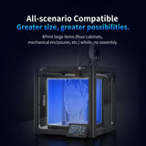 TRONXY VEHO 4 FDM 3D Printer Large Build Size 400x400x400mm 3d Printer diy Kit 600mm/s Fast Speed Full-set Printer impresora 3d