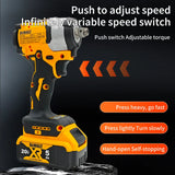 Dewalt DCF922 Brushless Impact Wrench Cordless Driver Large torque Variable Speed Electric Wrench Rechargeable Tools