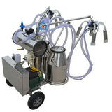 Farm Milking Machine High Power Large Capacity 25L Automatic Electric New Mobile Vacuum Cow And Sheep Milking Machine