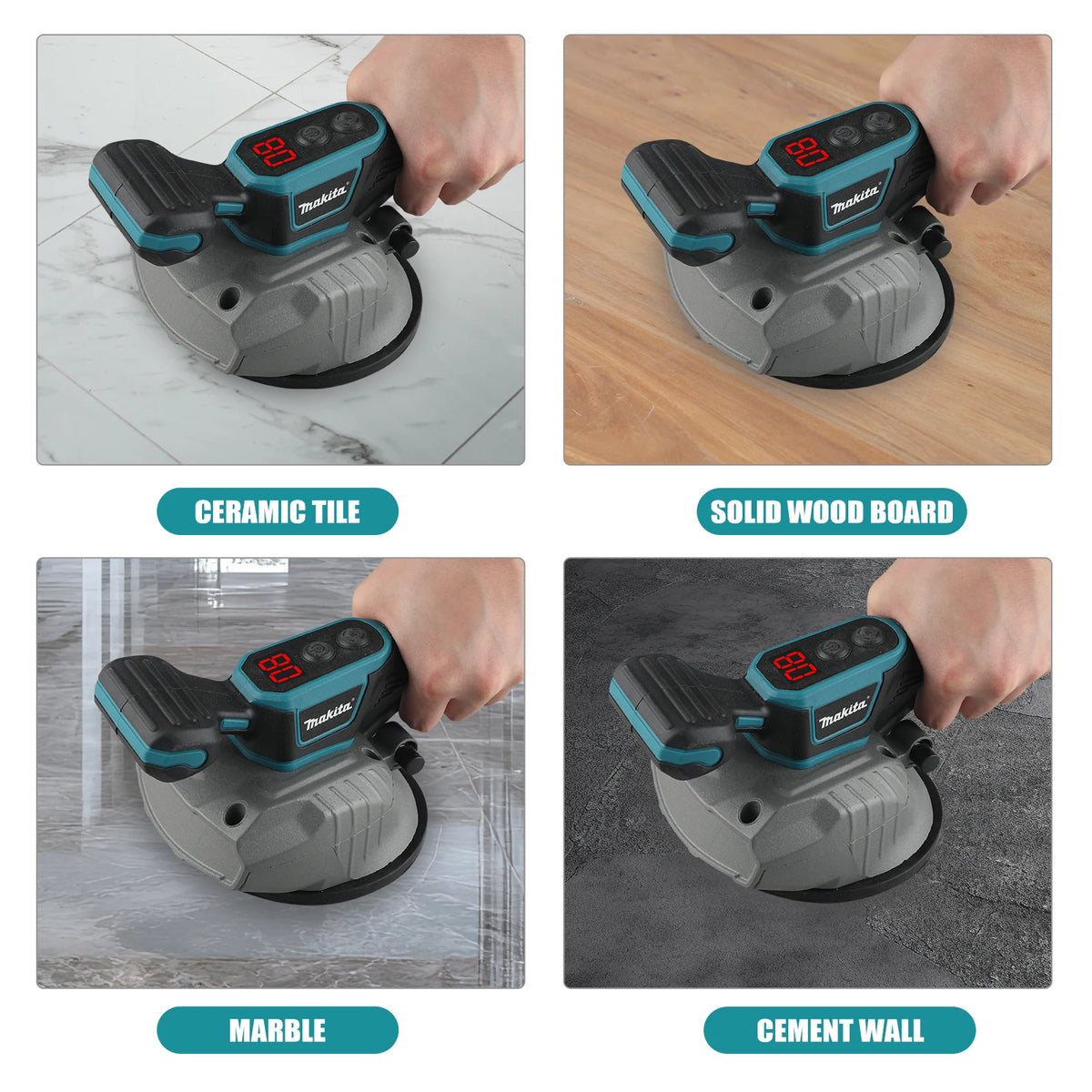 Makita M424 18V Tile Leveling Machine Thickened Suction Cup For Within 150cm Ceramic Marble Tile Paving Hand tools