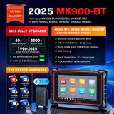 Autel MaxiCOM MK900BT With Bluetooth Car Diagnostic Tools OBD2 Scanner 40+Service Active Test CAN-FD&DOIP Upgrade of MK900