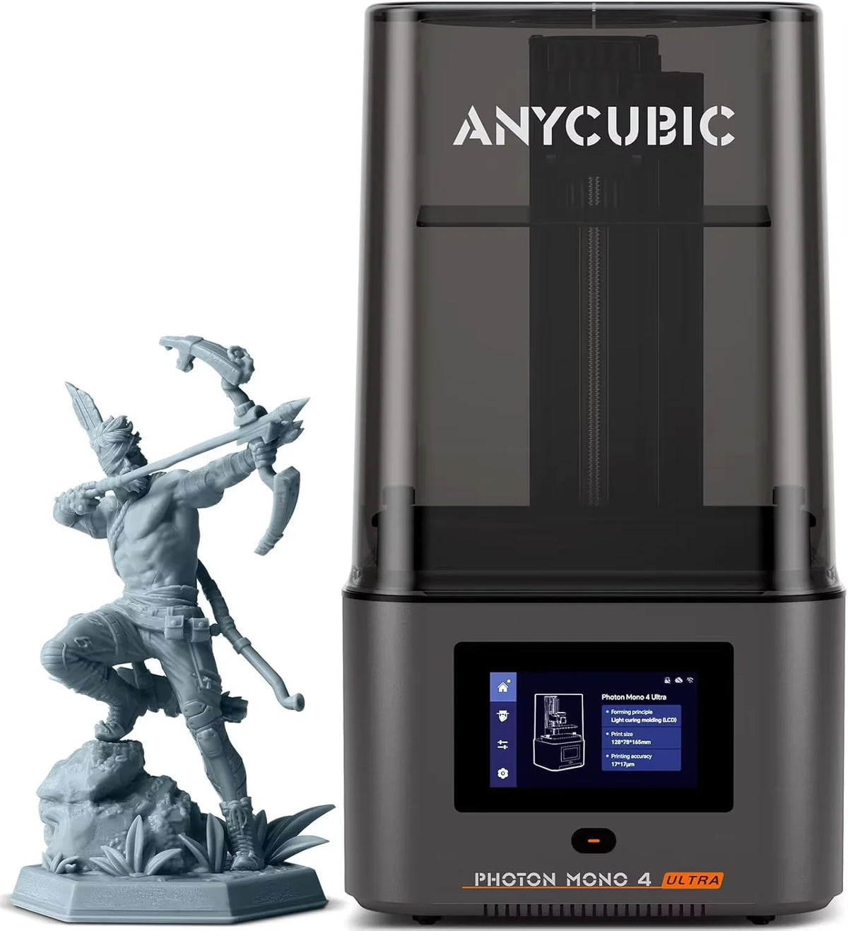 ANYCUBIC  Photon Mono4 Ultra 10K Resin 3D Printer 7" HD Mono Screen and COB Light Source 3D Printing Size 236x231x430mm