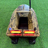New 116 Points RC Fishing Bait Boat With GPS Sonar Fish Finder And 18Ah Battery For Carp Fishing