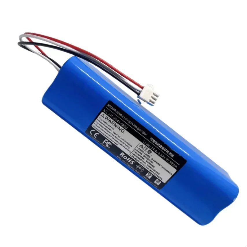 14.4V 6800mAh, Suitable for Lydsto R1, Rodmi Eve Plus, M7 Pro, M8 Pro, M9, U6, Vacuum Cleaner Original Rechargeable Batteries