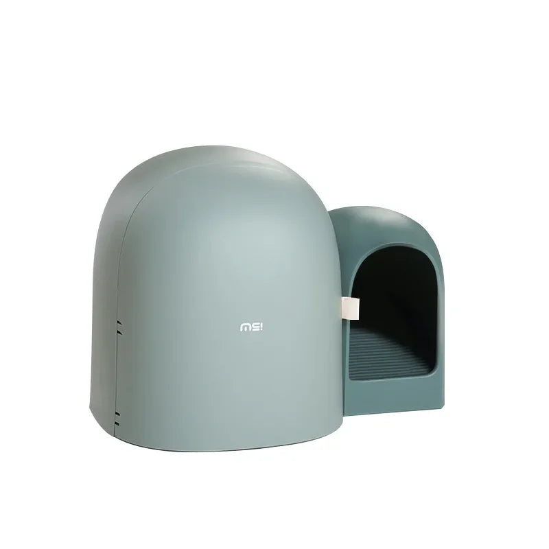 Cat Litter Box Cats Litter Drawer Fully Enclosed Large Size Cat Toilet Corridor Deodorant Anti-splashing Table Cat Supplies