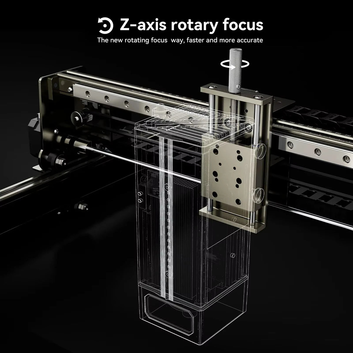 ATOMSTACK S40 Pro Laser Engraving Machine Power Adjustment 24W/48W with Air Assisted Wood Metal Cutting CNC Machines
