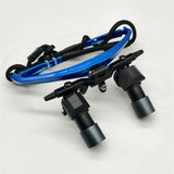 Adjustable-Angle DFK Dental Loupes 3.0X & 4.0X & 5.0X with Custom Diopter for Myopia & Presbyopia Ergonomic for Dental Lab