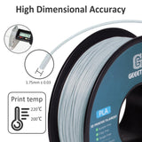 Geeetech 5Kg Like Marble PLA 3D Printer Filament Plastic 1.75mm,Tangle-Free, 3d printing wire materialsvacuum packaging