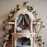 AA High-end solid wood cat climbing frame cat nest cage kitten villa luxury cat house warmth