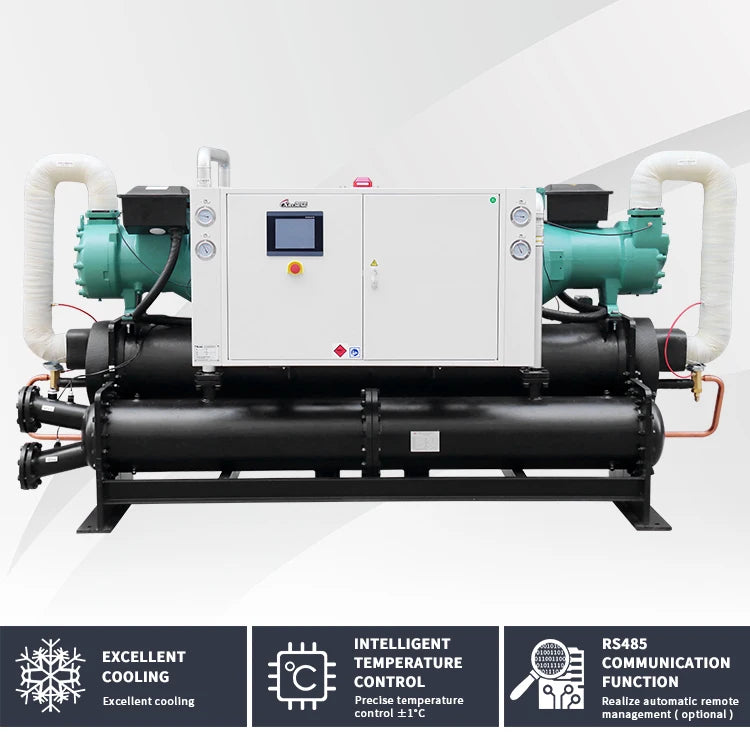 1~5HP Seafood Fish Pond Refrigeration Unit Aquaculture Thermostat Commercial Industrial Cooling