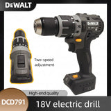 DEWALT DCD791 Compact Cordless Drill Brushless Motor Drill Screwdriver Multi functional Drive Home Rechargeable Electric Tools