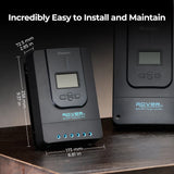 Renogy Rover 40A MPPT Solar Charge Controller, 12V/24V DC, Auto Adjust, LCD, Fits Gel/Sealed/Flooded/Lithium