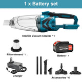 10000PA Electric Vacuum Cleaner Cordless Handheld Home Car Dual Use for Home Pet Hair Cleaning Power Tool For Makita 18V Battery