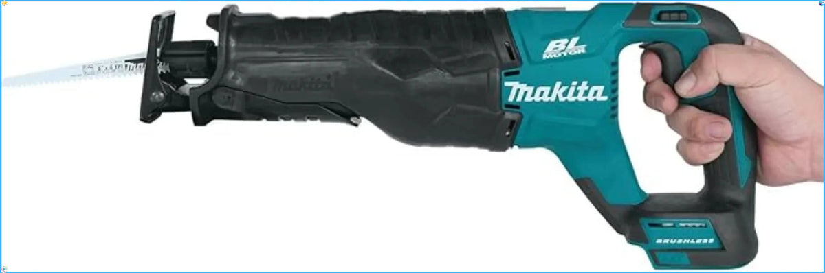 Makita Brushless Reciprocating Saw Reciprocating Saw Portable Cordless Power Tools With 4pcs Saw Blades For 18V 20V  Battery