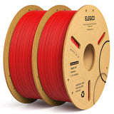 ELEGOO 1.75mm PLA+ Filament 2KG Set Plastic 3D PLA for Most FDM 3D Printers Dimensional Accuracy +/- 0.02mm 2pcs*1kg PLA+ Set