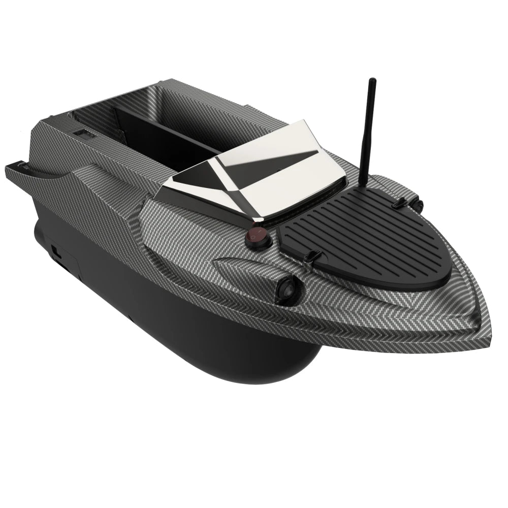 Flytec V080 GPS Carp Fishing Bait Boat 800M 180 Points 12V High Speed RC Bait Boat With Sonar Fish Finder