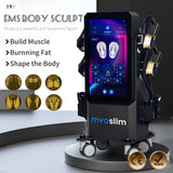 EMS RF Body 6500W Sculpting Machine Muscle Stimulator for Non-Invasive Contouring and Toning Salon Device Shaping Professional