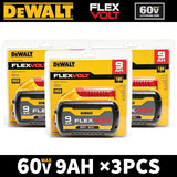 100% Original Dewalt 20V/60V 9.0Ah Flexvolt Battery Lithium Ion Replacement Power Tool Batteries DCB606 DCB609 DCB612 DCB615