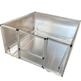 Large Breed Whelping Box 46" X 46" X 30"   Pet Whelping Box for Dogs Customizable Size
