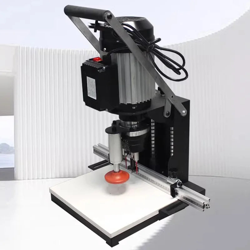 Automatic Start-Stop Handheld Hinge Drill Single-Head Hinge Drilling Machine Automatic Vertical Panel Hinge Boring Machine