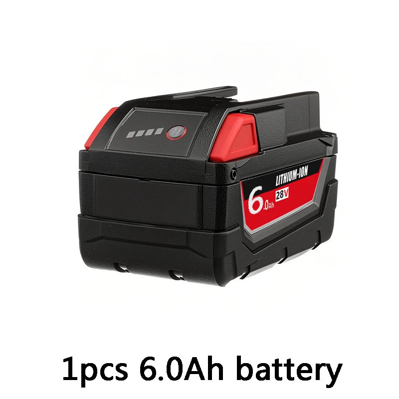 12.0Ah M28 Battery Li-Ion Replacement Battery For Milwaukee 28V M28 48-11-2830 0730-20 Tool battery