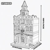 Creative Expert Brick Bank Street View Building Blocks Tudor Corner Assembly Downtown Diner Assembly Square Model Sets Toys Gift For Adults Room Decor 10251