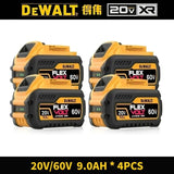 Original DeWALT 20V/60V 9Ah MAX FlexVolt Battery，for DCB606 DCB609 DCB205 DCB206 DCB182 Power Tool Replacement Battery.