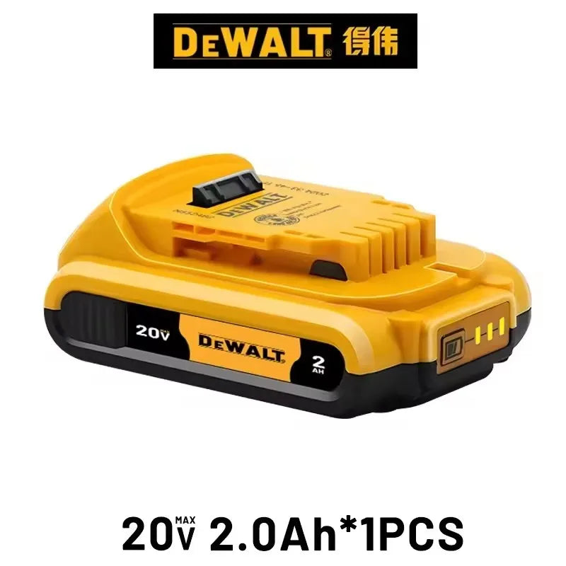 100% Original 20V 6.0Ah MAX Battery Power Tool Replacement For DeWalt DCB184 DCB181 DCB182 DCB200 20V 5A 6A 18Volt 20v Battery.