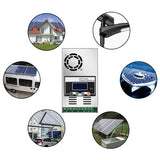 ECGSOLAX 60A MPPT Solar Charge Controller 12V 24V 36V 48V Auto Solar Charging Controller 60A Solar Controller LCD Max PV 150VDC