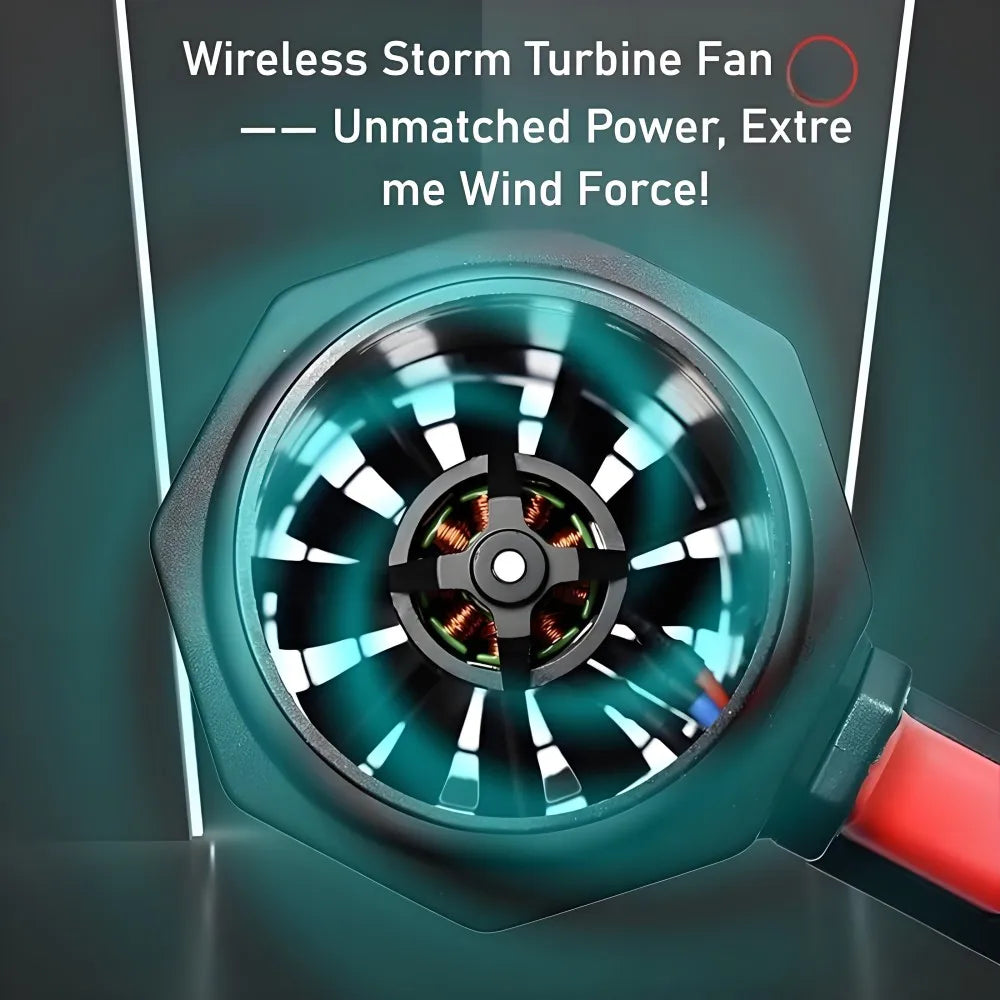 Compatible with Makit 18V Tools X64 Turbo Blower King Kong Jet Fan Super Power TF64 Car Dryer Violent Fan 64mm Brushless Jet Dry