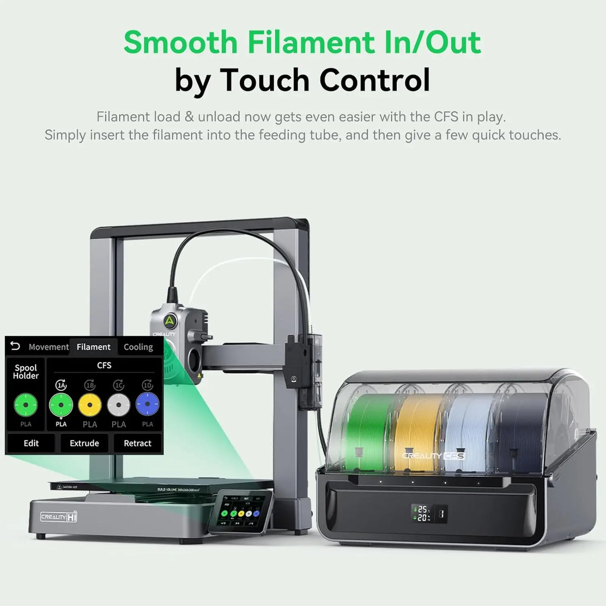 Creality Hi Combo Complete 3D Printing Starter Kit with UserFriendly Design and Quick Setup for Beginners Includes Creality