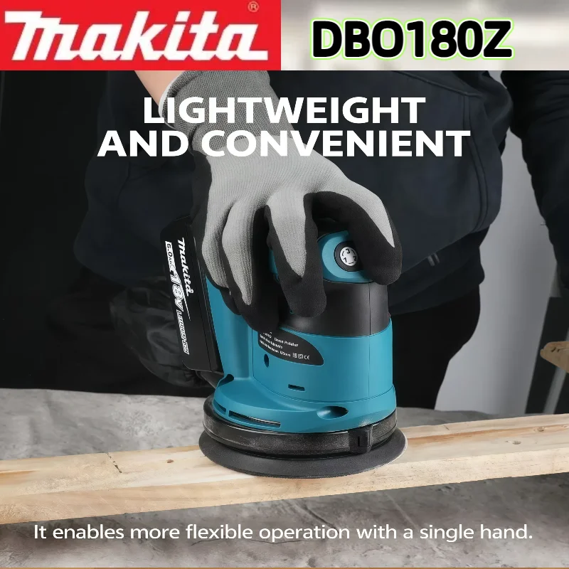 Makita Cordless Rechargeable Disc Brushless Random Orbital Sander Woodworking Sanding Putty Polishing Bare 18V/20V Tool